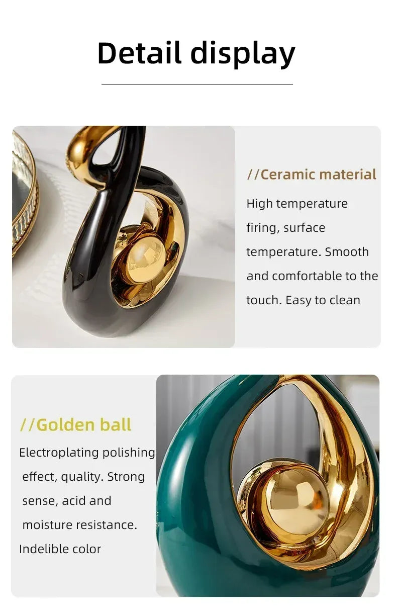 Nordic Home Decor Figurines