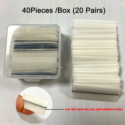 Self Adhesive Eyelashes Glue-Free Reusable 3d Wispy Thick Natural Lashes Makeup Fake Eyelashes