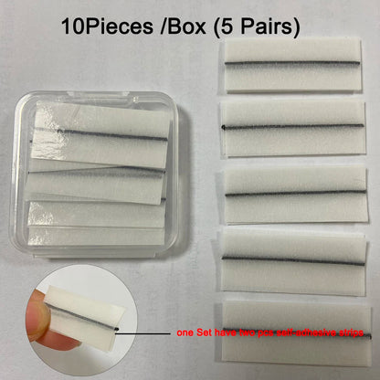 Self Adhesive Eyelashes Glue-Free Reusable 3d Wispy Thick Natural Lashes Makeup Fake Eyelashes