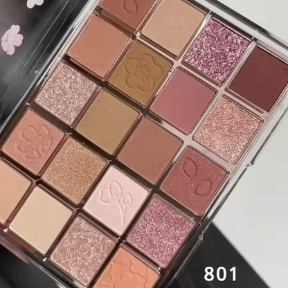 0 Colors Eyeshadow Palette Matte Makeup Products Women Cosmetics Korean New Beauty Health Long Lasting Eye Shadow Pallet