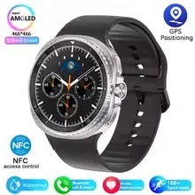 For Galaxy Watch 8 Ultra Classic GPS Compass NFC SmartWatch 46mm Clone Version AMOLEL BT Call 3ATM Galaxy 7 Upgraded Smartwatch