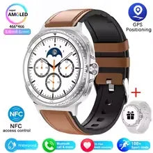 For Galaxy Watch 8 Ultra Classic GPS Compass NFC SmartWatch 46mm Clone Version AMOLEL BT Call 3ATM Galaxy 7 Upgraded Smartwatch