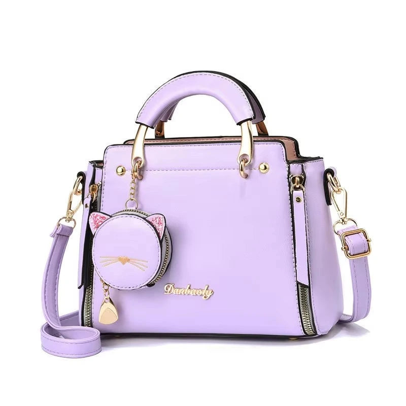 2025 New Trendy Fashion Female Ladys Leather Girls Handbags Bags