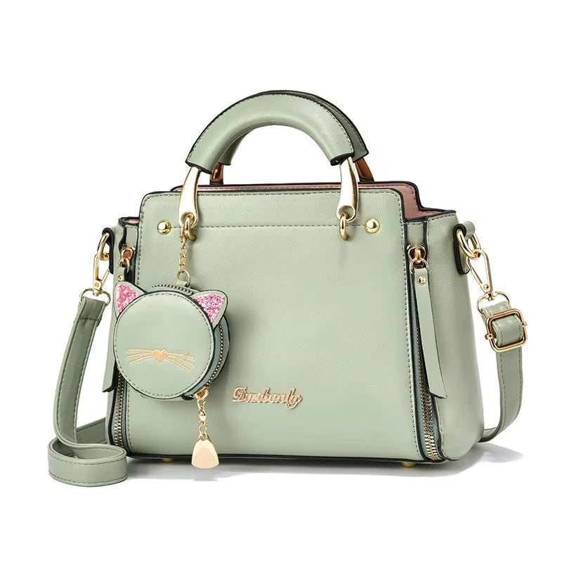 2025 New Trendy Fashion Female Ladys Leather Girls Handbags Bags