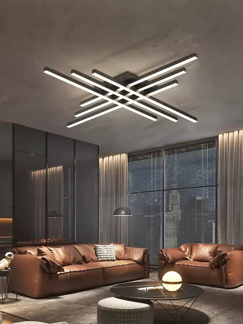 Ceiling light simple modern bedroom atmosphere duplex villa hall Nordic lamps minimalist living room lamp room ceiling lights