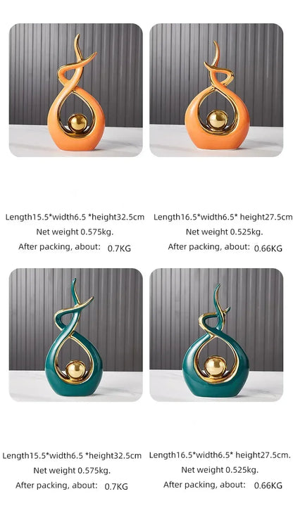 Nordic Home Decor Figurines