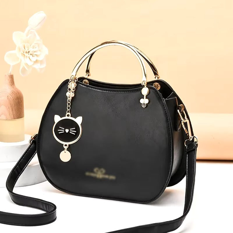 Bag Women 2025 LATEST Handbags Cat Pendant Single Shoulder Handbag