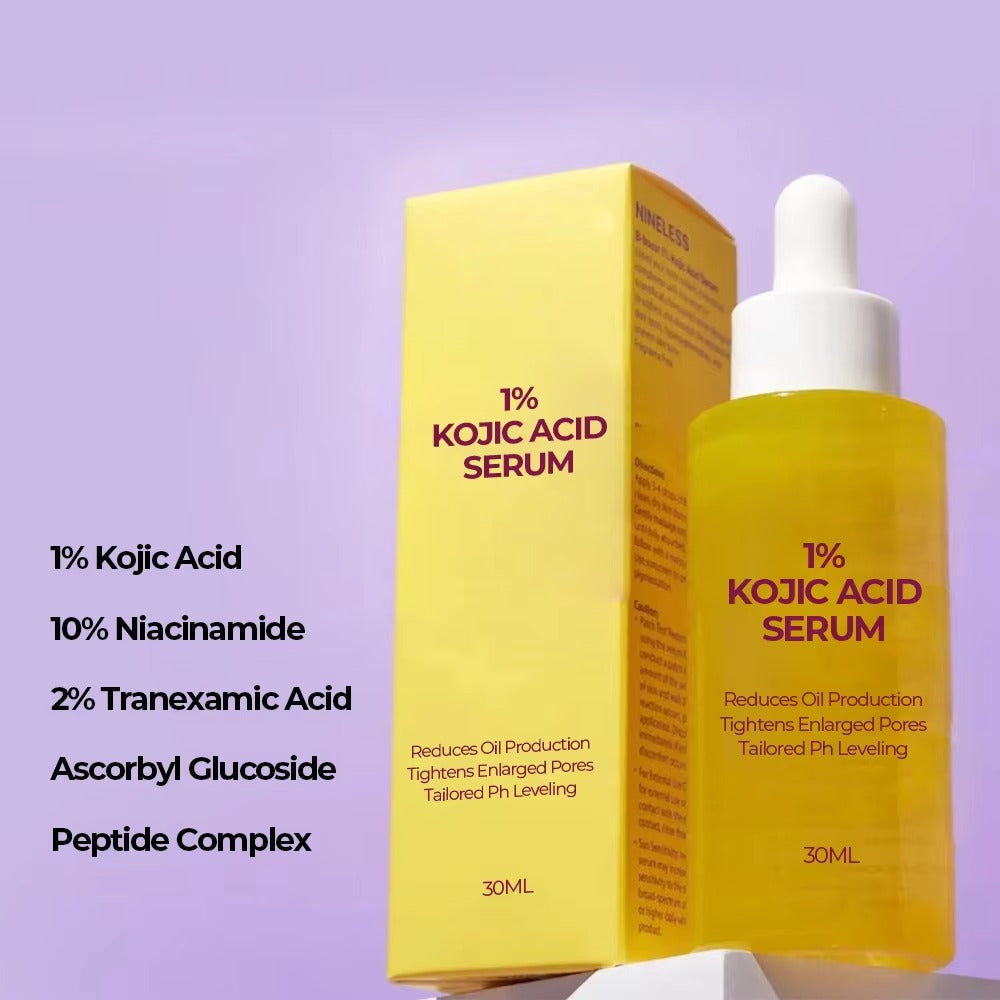 % Kojic Acid Serum 30ml Korean Private Label Skin Care